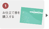 1:お仕立て券を購入する